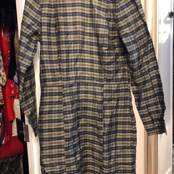 H&M Dark Khaki Lyocell Blend Dress - Picture 2 of 2